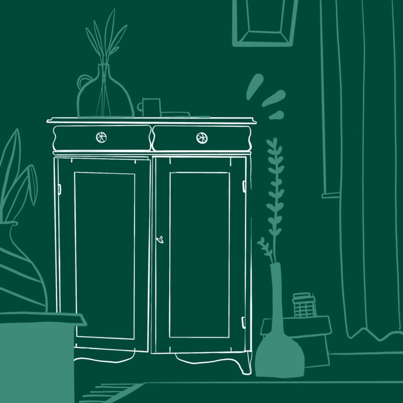 Comment nettoyer facilement un meuble en bois peint ?