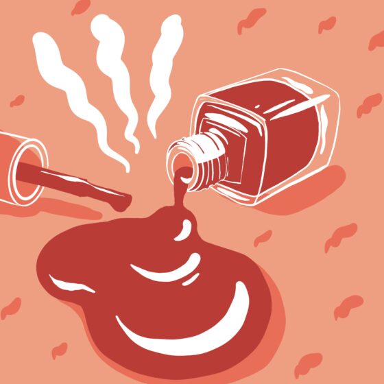 Comment ôter une tache de vernis à ongles ?