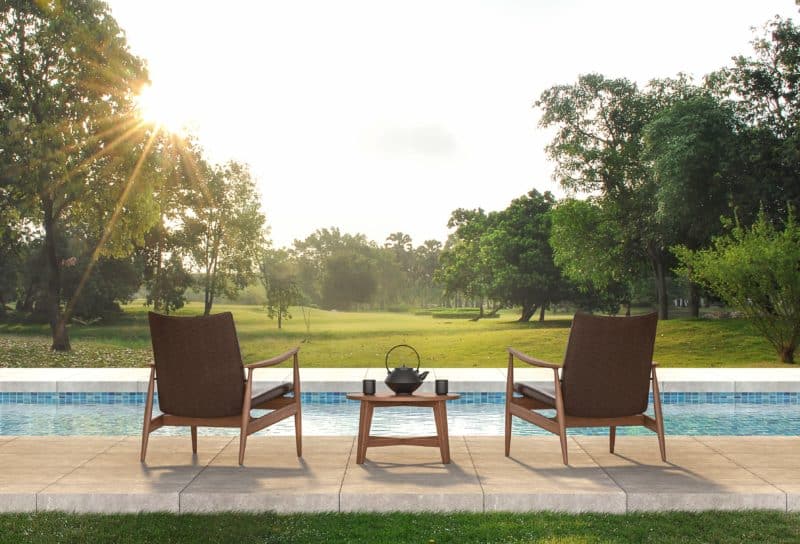 Comment effacer des traces de rouille sur une terrasse en carrelage ?