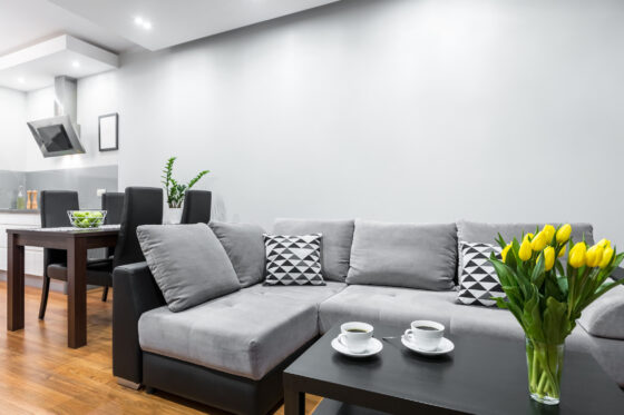 Faire partir une tache d'huile sur un canapé en microfibre