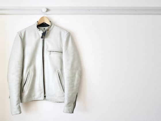 Comment nettoyer le col et les poignets d'un blouson ou d'une veste en cuir ?