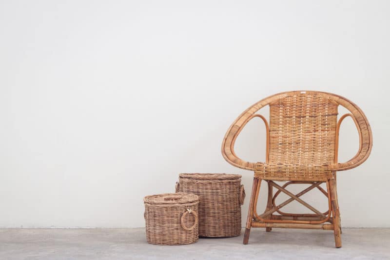 Comment nettoyer un meuble ou un lustre en rotin ?