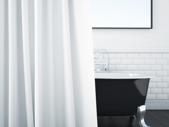 Comment blanchir un rideau de douche qui a jauni ?