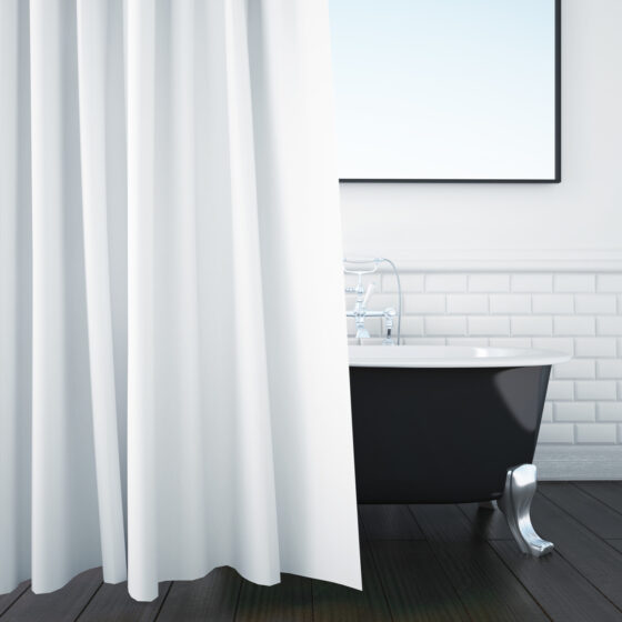 Comment blanchir un rideau de douche qui a jauni ?