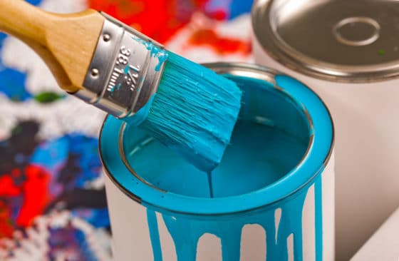Comment nettoyer une tache de peinture glycéro sur du coton ?