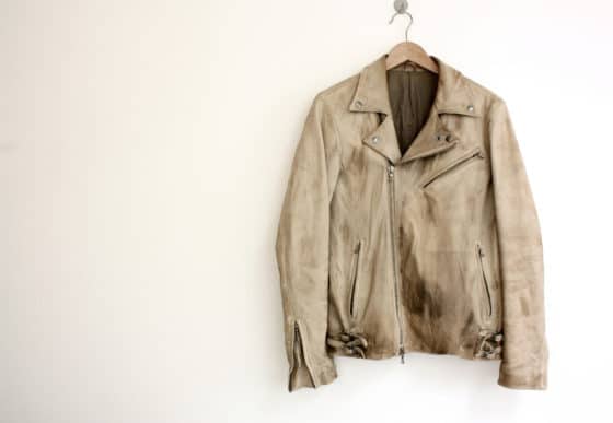 Comment nettoyer un blouson en croûte de porc ou en pécari ?
