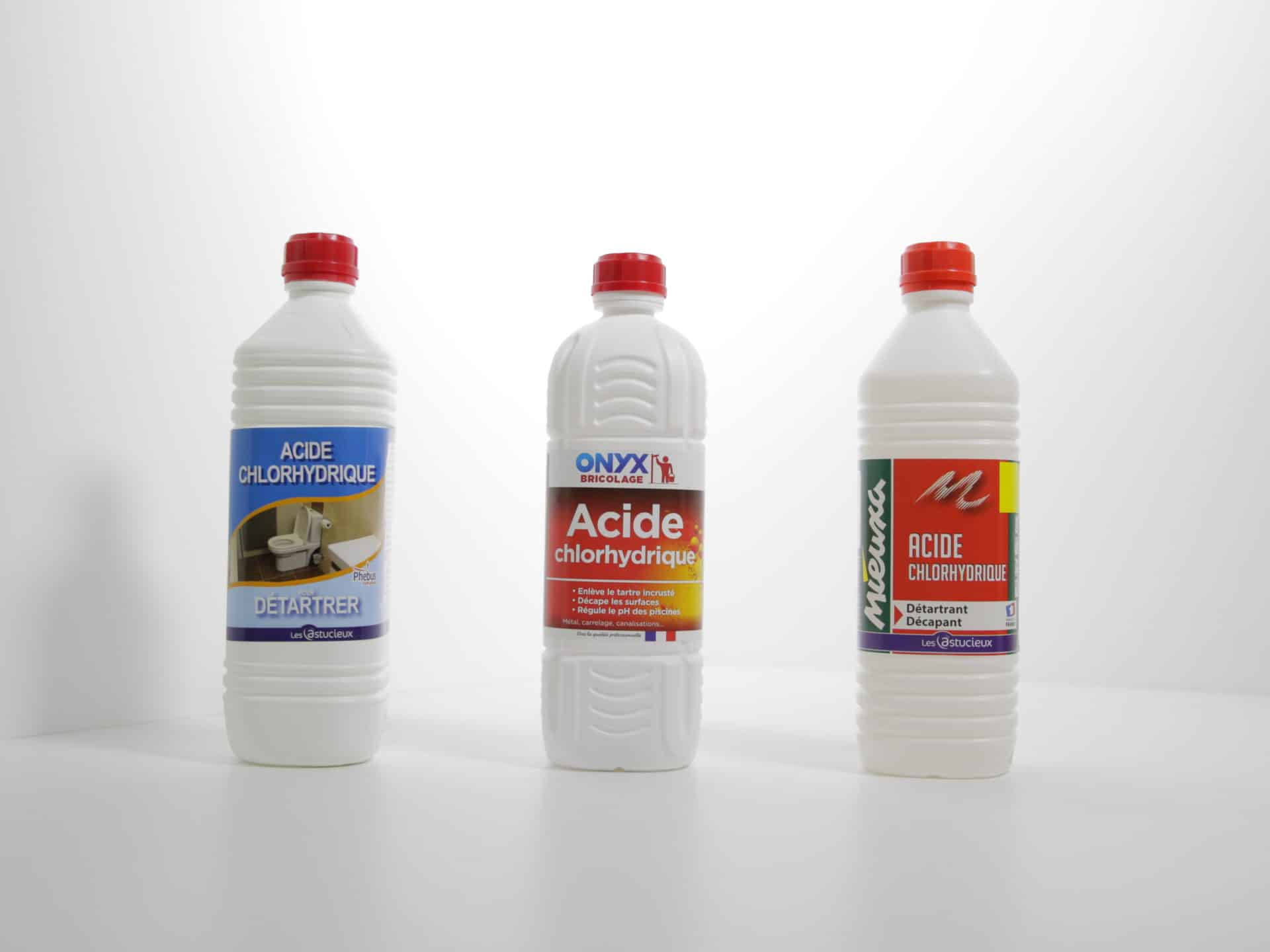 Astuces ménage et nettoyage utilisant l'acide chlorhydrique