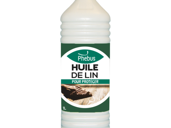 Photo de l'huile de lin de la marque Phebus, en format 1L