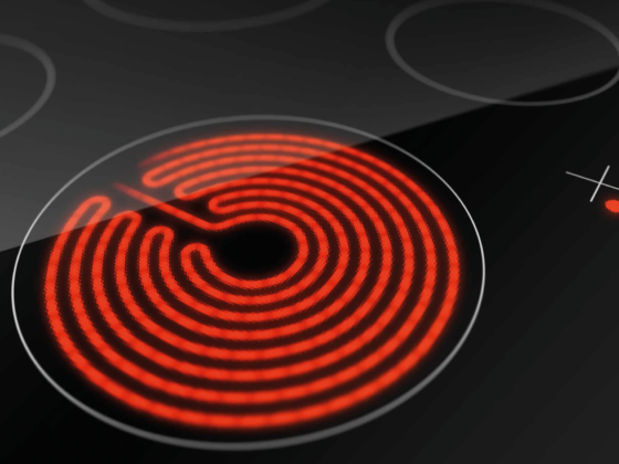 Image d'une plaque de cuisson vitrocéramique