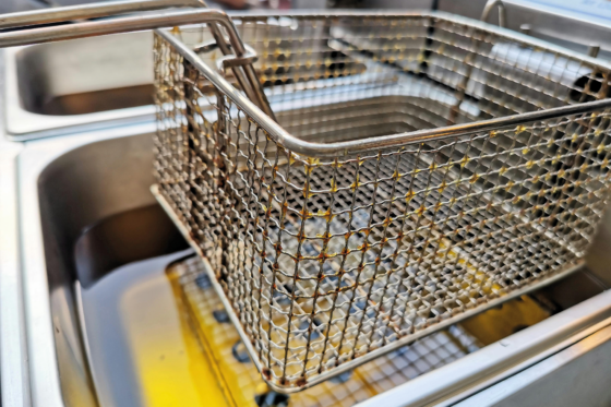 Image d'une friteuse à l'ancienne.