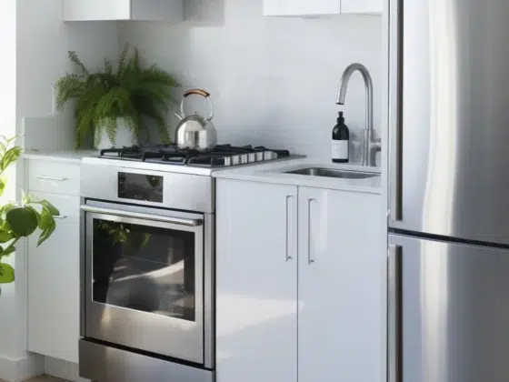 Cuisine moderne blanche